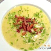 kartoffel porre suppe opskrift