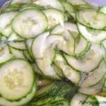 billede til agurkesalat opskrift