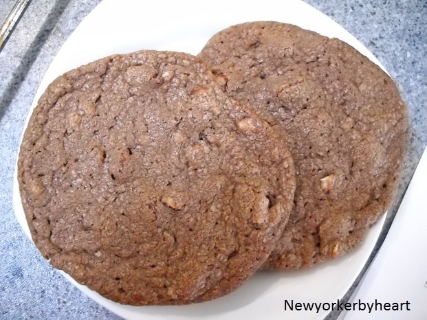 cookies med Nutella klar til servering