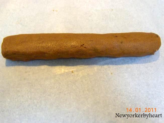 dejen trilles til to pølser med en diameter på ca. en 20 krone