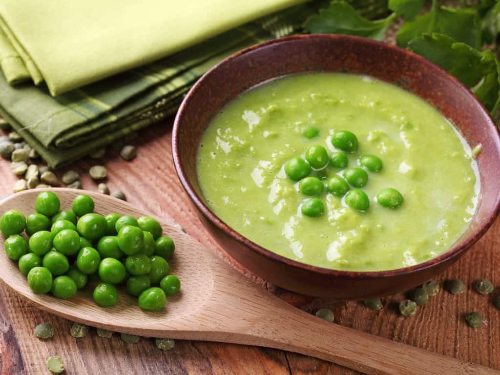billede med ærtesuppe