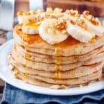 billede med verdens nemmeste bananpandekager