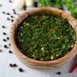billede med chimichurri