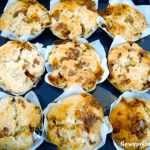 billede med Daim muffins med banan