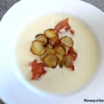 billede med jordskokkesuppe