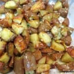 billede med ovnkartofler med citron og parmesan