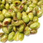 Bagte edamame bønner i ovn på 20 min.
