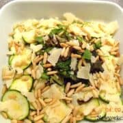 squashsalat med parmesan