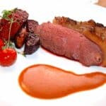 et billede med whiskysauce